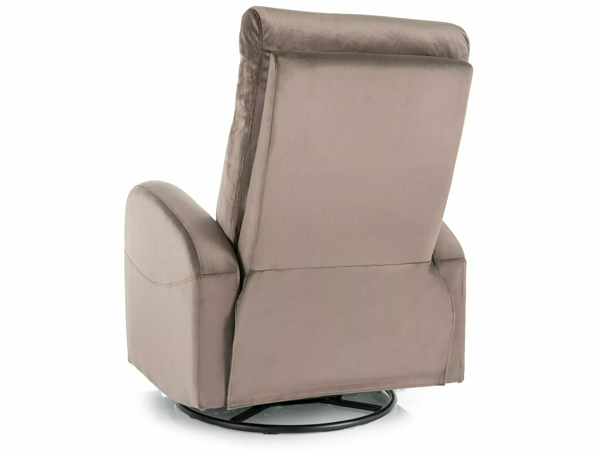 POLTRONA RECLINÁVEL OLIMP VELVET CAPPUCCINO BLUVEL 38 - Image 3