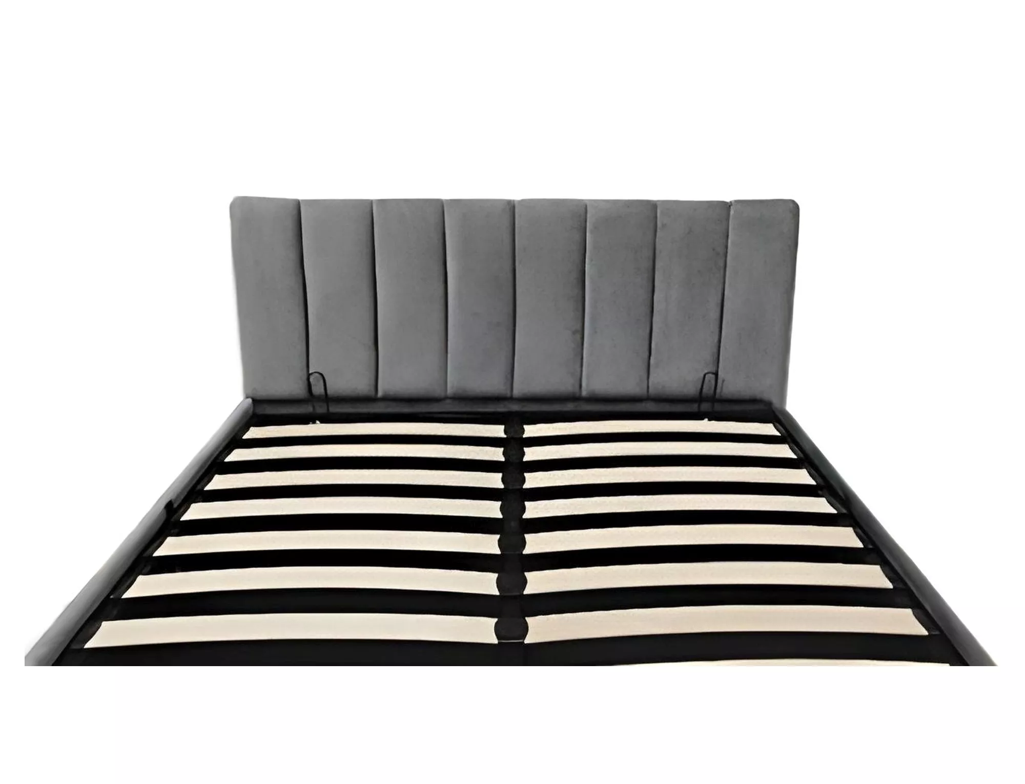 CAMA DE VELUDO MONTREAL 140X200 COR CINZENTO. 192 - Image 4