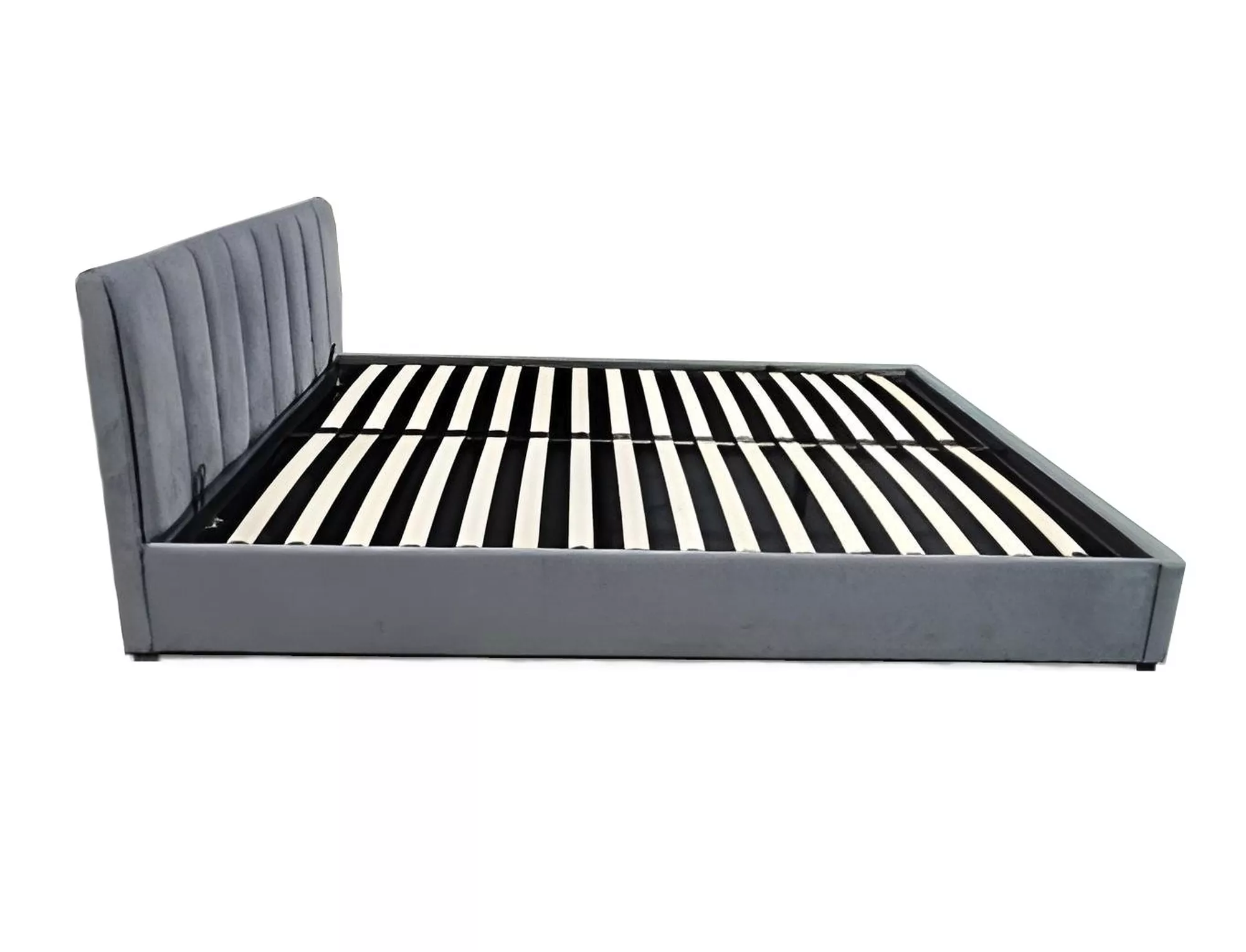 CAMA DE VELUDO MONTREAL 140X200 COR CINZENTO. 192 - Image 5