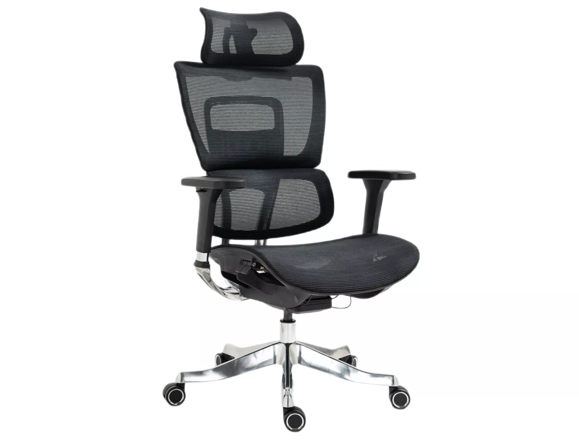 VENCEDORA DA CADEIRA GIRATÓRIA LUX PRETO/CROMADO - Image 19
