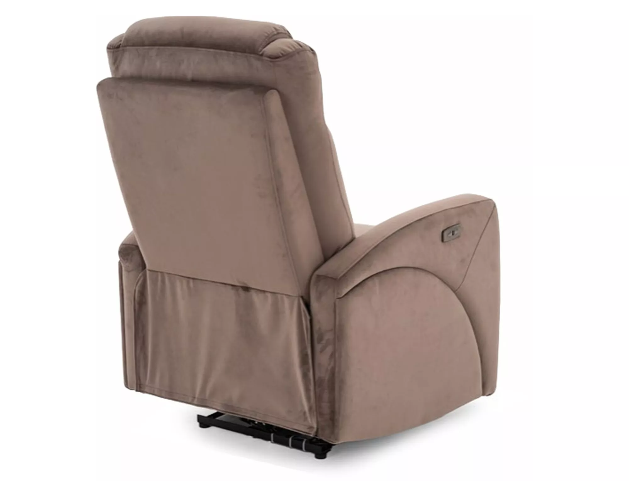 POLTRONA RECLINÁVEL KRONOS VELVET CAPPUCCINO BLUVEL 38 - Image 2