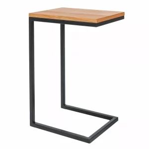 LARGO C MESA EM CARVALHO/PRETO 30X40