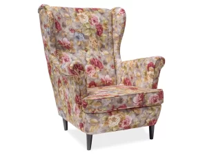 POLTRONA LORD CORAL WM 25 (FLORES) / WENGE