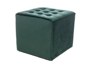 LORI VELVET POUFFE BLUVEL VERDE 78