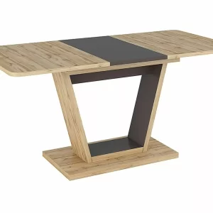 MESA NIGEL WOTAN CARVALHO / BRONZE 120(160)X80 (D)