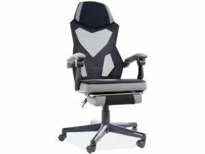 CADEIRA GIRATÓRIO Q-939 PRETO/CINTINZENTO