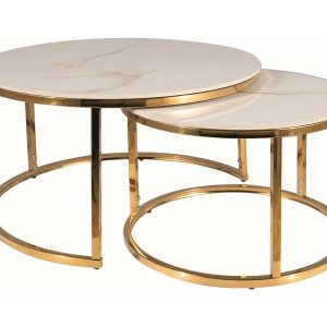 PORTAFINO, UM CONJUNTO DE BANCO FI80 FI60 BRANCO/ OURO