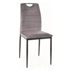 RIP VELVET CHAIR ESTRUTURA PRETA/CINZENTO BLUVEL14