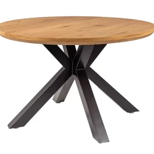 MESA RITMO OAK/QUADRO PRETO FI 120