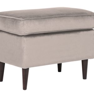 APOIO PARA OS PÉS RON VELVET BEIGE BLUVEL 28 / WENGE (P)