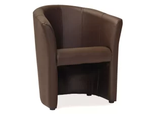 POLTRONA TM-1 CASTANHO ESCURO EK-18 / WENGE
