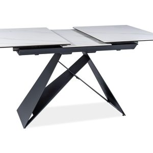MESA WESTIN SC BRANCO JASPER BRANCO/PRETO MATE 120(160)X80