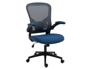 CADEIRA GIRATÓRIO Q-333 CINZENTO/AZUL