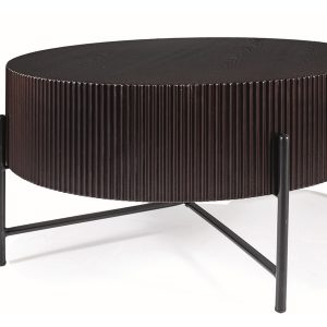 BANCO TUCA NOGUEIRA ESCURA/PRETO FI 80X40