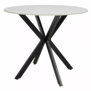 CINTURA DA MESA BRANCA (EFEITO MÁRMORE)/PRETO FI90