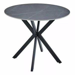 CINTURA DA MESA CINZENTO (EFEITO MÁRMORE)/PRETO FI90