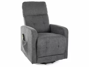 POLTRONA RECLINÁVEL OTUS II BREGO (FUNÇÃO VERTICAL) CINZENTO ESCURO 18
