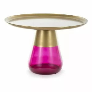 Banco TIFFANY B dourado FI 70 DOURADO/ROXO