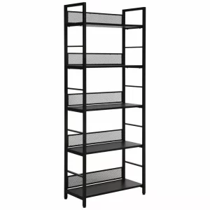 ESTANTE DE LIVROS BRUTA R5 PRETO