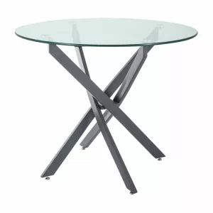 FI90 DE MESA AGIS TRANSPARENTE/MATE PRETO