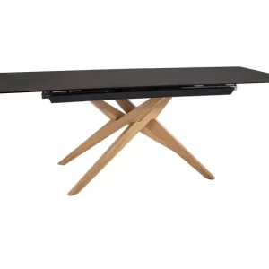 MESA CERÂMICA LORETO OSSIDO BRUNO CASTANHO / CARVALHO 180(230)X90