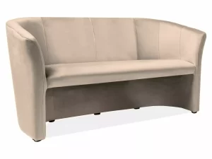 SOFA TM-3 BLUVEL BEGE VELUDO 28 / WENGE