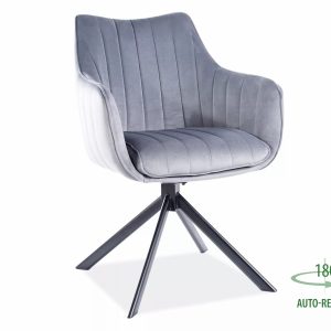 CADEIRA AZALIA VELVET BLACK FRAME/BLUVEL CINZENTO 14