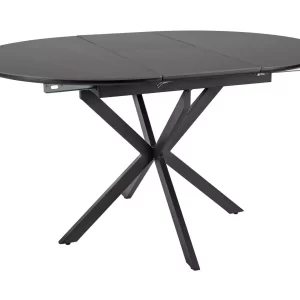 MESA CERÂMICA GASTON PRETA 100(135)X100