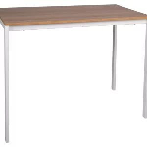 MESA MARIO OAK/BRANCO SUJO 100X60