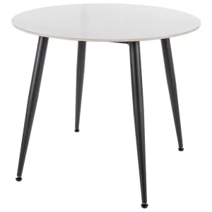 RION TABLE BRANCO / PRETO fi 90