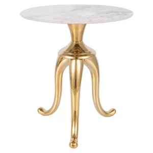 BANCO SNAKE BRANCO / DOURADO FI48X55