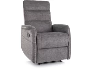 POLTRONA RECLINÁVEL SOLON M BREGO (FUNÇÃO DE MASSAGEM) CINZENTO ESCURO 18
