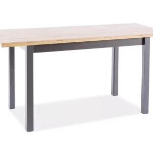 TABLE ADAM OAK ARTISAN / PRETO 100(140)x60