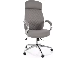 CADEIRA GIRATÓRIO Q-09 CINZENTO