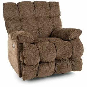 POLTRONA RECLINÁVEL HOMER RAVEN CAPPUCCINO 45