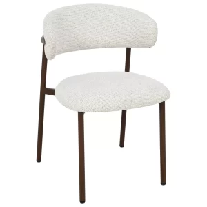 CADEIRA ELTON II WALNUT J. BEIGE TAP. 255