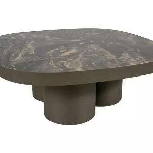STELLA UM BANCO CERÂMICO VULCANO PRETO / COBRE 100X100