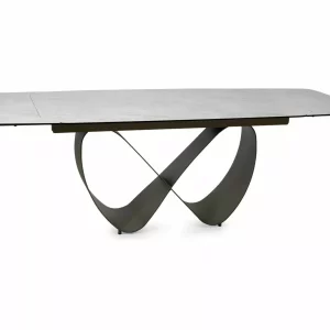 MESA CERÂMICA INFINITY BEGE TAJ MAHAL / COBRE 160(240)X95