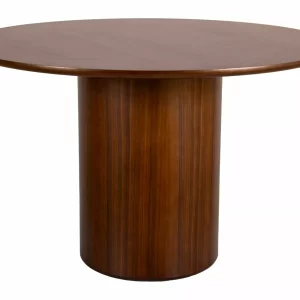 MESA RONDO WALNUT FI 120