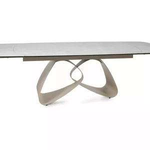 MESA VALENTINO BEGE TAJ MAHAL / CAXEMIRA 180(260)X98