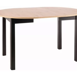 DANTE TABLE ARTISAN OAK / BLACK MATT FI 102 (102-144)