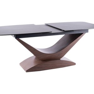 MESA CERÂMICA DOLCE CINZENTA ITÁLIA CINZENTA / NOGUEIRA 180(240)X95