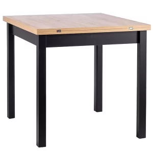 FLIP TABLE ARTISAN OAK / PRETO 80(160)X80